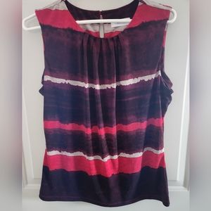 CK dressy sleeveless top